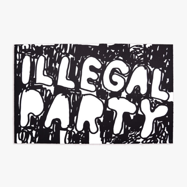 illegal-party-black-stefan-marx-lithograph